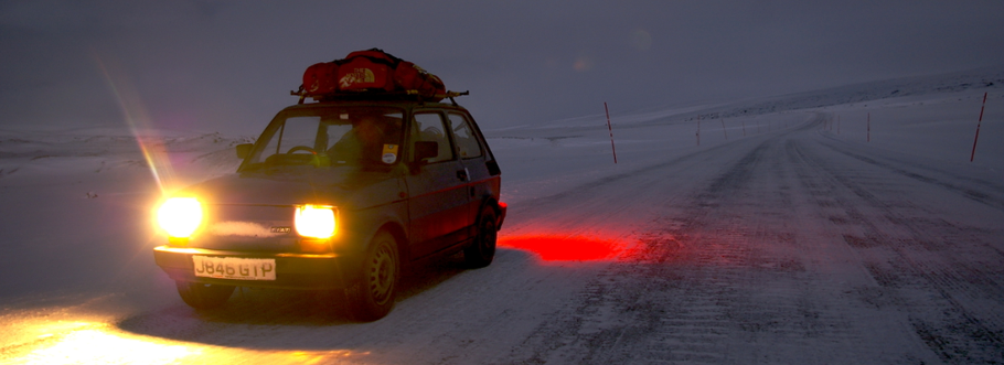 The Twelve Drives of Christmas - 02.  Fiat 126 vs The Arctic Winter.